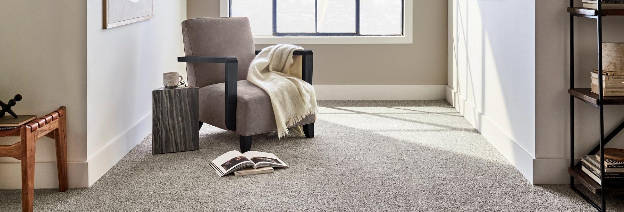 Cozy space with carpet from Classic Carpets located in Midland Texas